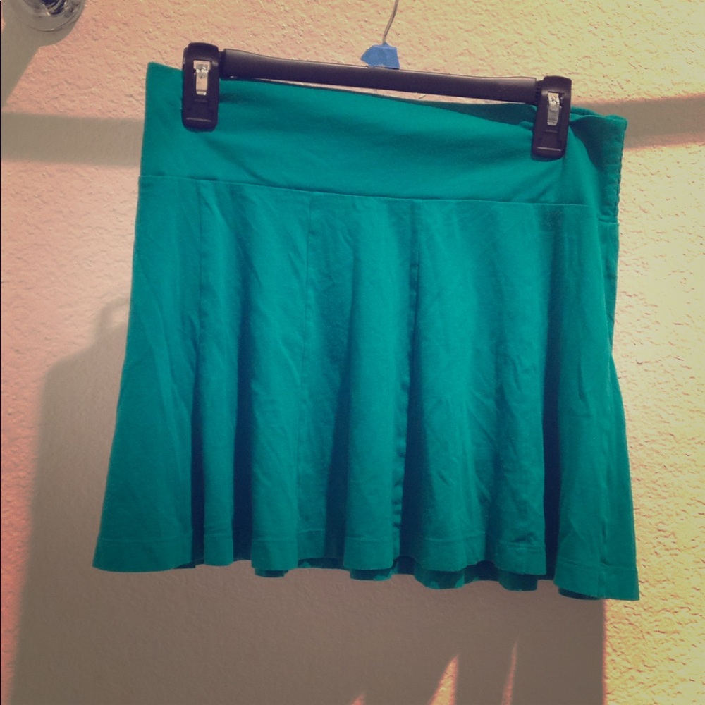 Turquoise Skirt